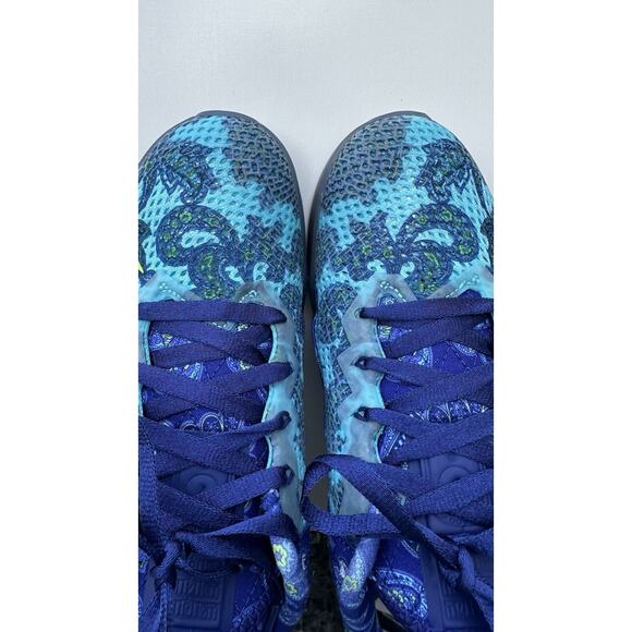 Nike Metcon 6 AMP Paisley CZ0602-434 Blue Volt Training Shoes Men’s Size 7.5